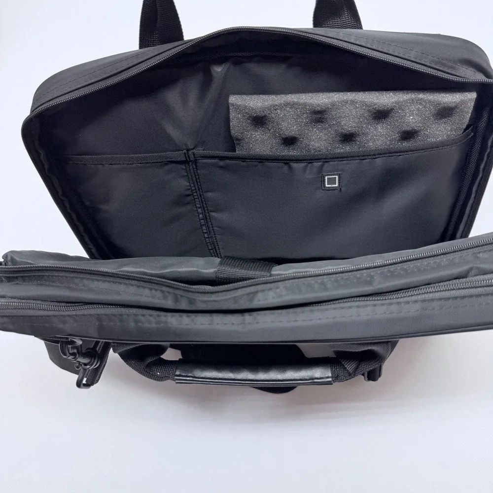 Targus Black Laptop Bag Briefcase Messenger Bag with Shoulder Strap